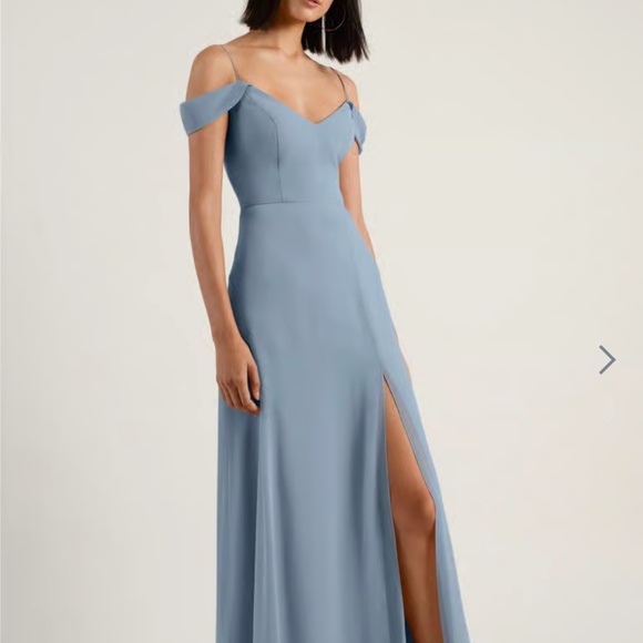 Jenny Yoo Priya Gown in Bluebell Size 4 - Picture 1 of 2